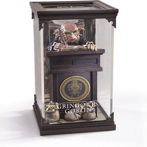 Noble Collection - Statue Harry Potter Magical Creatures - Gringotts Goblin 19cm